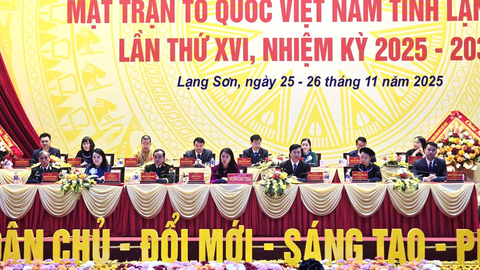 Bà Đoàn Thu Hà được hiệp thương cử giữ chức Chủ tịch Ủy ban MTTQ Việt Nam tỉnh Lạng Sơn