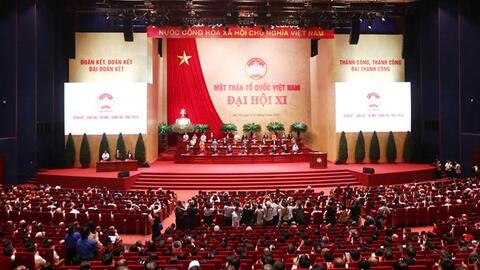 Thông cáo báo chí ngày làm việc thứ nhất Đại hội đại biểu toàn quốc MTTQ Việt Nam lần thứ XI, nhiệm kỳ 2026 - 2031