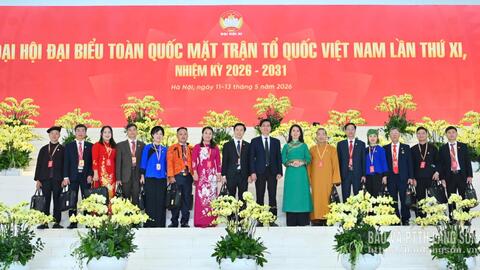 Đồng chí Bí thư Tỉnh ủy gặp mặt, động viên đoàn đại biểu Lạng Sơn tham dự Đại hội đại biểu toàn quốc MTTQ Việt Nam lần thứ XI