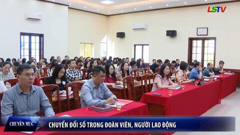 Chuyển đổi số trong đoàn viên, người lao động