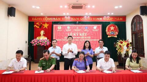 Lạng Sơn: Ký kết Quy chế phối hợp liên ngành bảo vệ, chăm sóc trẻ em