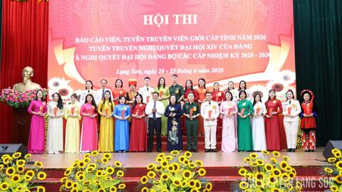 27 thí sinh tranh tài tại hội thi báo cáo viên, tuyên truyền viên giỏi cấp tỉnh năm 2026