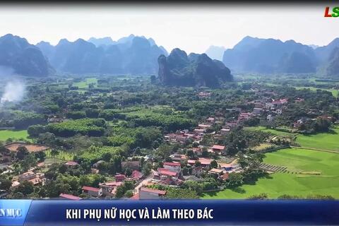 Phụ nữ học và làm theo Bác