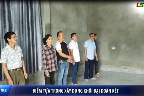 Điểm tựa trong xây dựng khối đại đoàn kết
