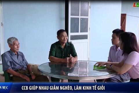 Cứu chiến binh giúp nhau giảm nghèo, làm kinh tế giỏi