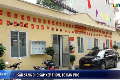 Sẵn sàng cho sắp xếp thôn, tổ dân phố