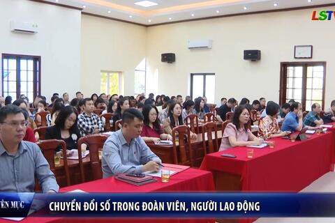 Chuyển đổi số trong đoàn viên, người lao động