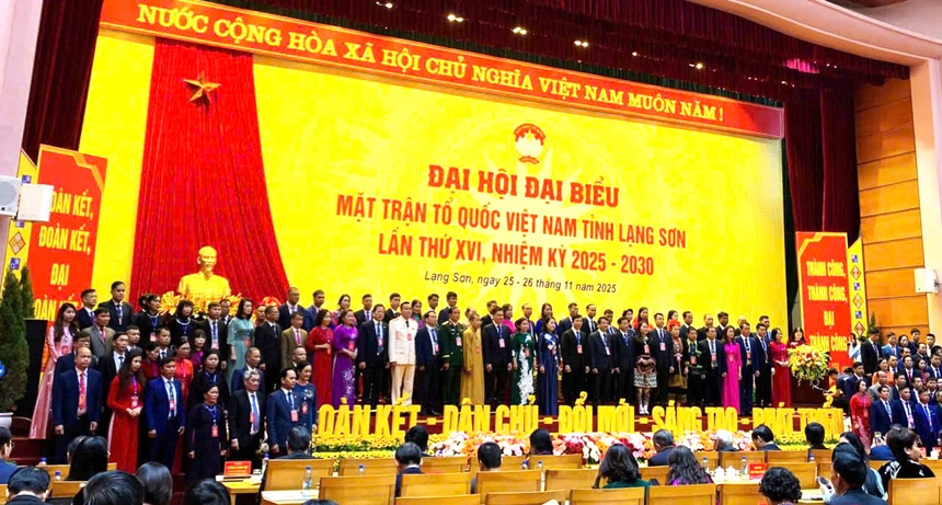 Bà Đoàn Thu Hà được hiệp thương cử giữ chức Chủ tịch Ủy ban MTTQ Việt Nam tỉnh Lạng Sơn- Ảnh 2.