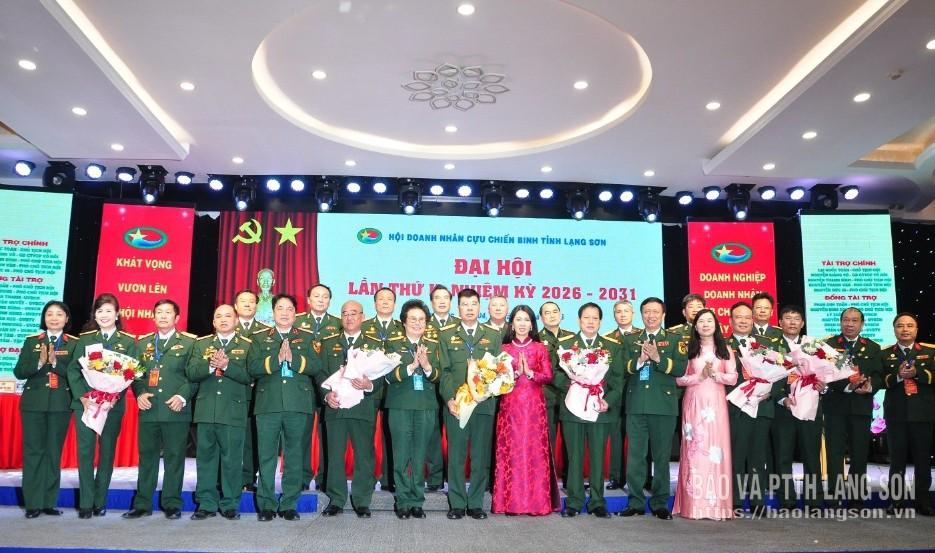 Ban Chấp hành Hội Doanh nhân CCB tỉnh khóa II nhiệm kỳ 2026 - 2031 ra mắt đại hội