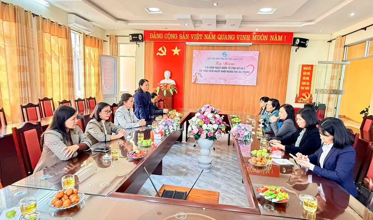 Đoàn Chủ tịch TƯ Hội LHPN Việt Nam giám sát việc thực hiện chính sách, pháp luật về bầu cử tại Lạng Sơn- Ảnh 5.