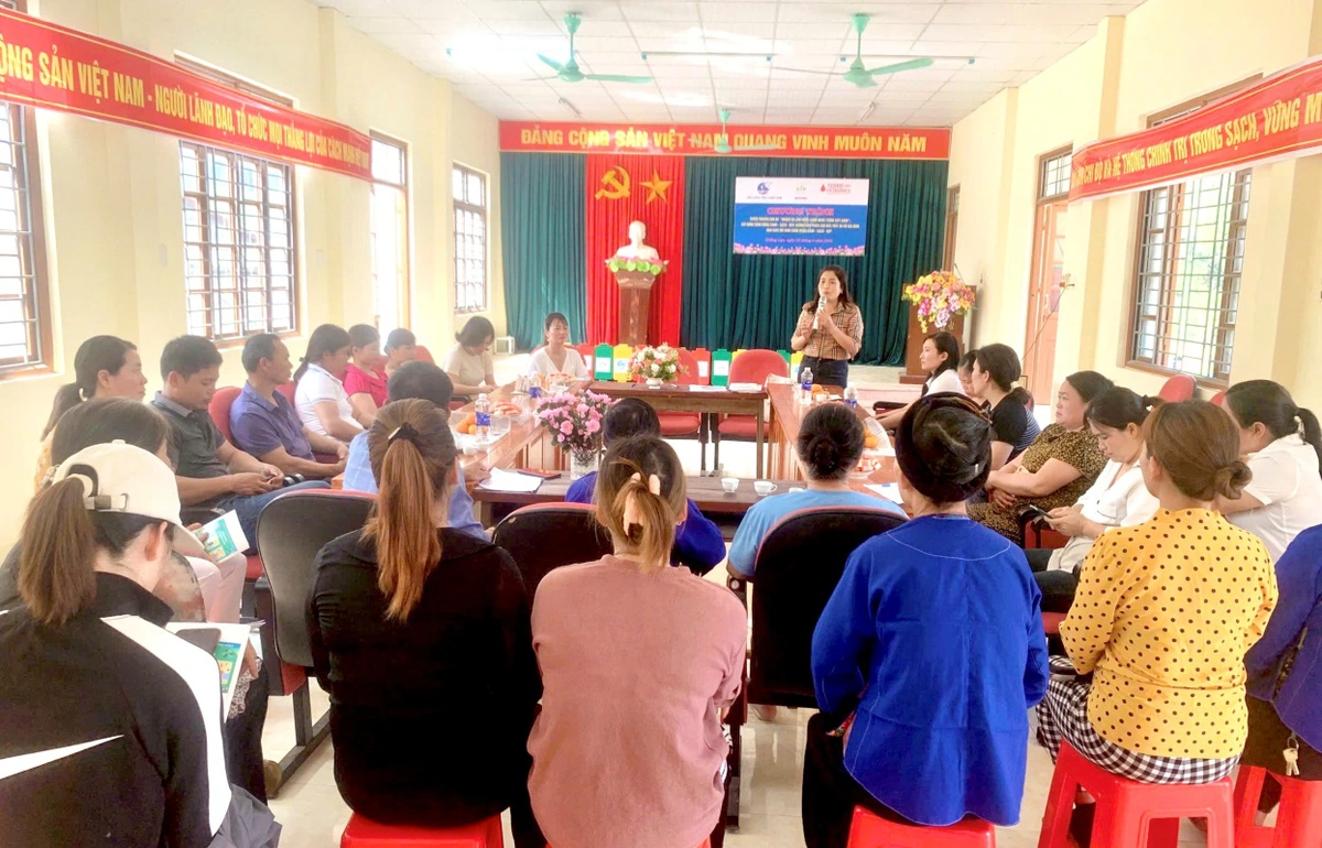 Hội LHPN Lạng Sơn tập huấn cho học sinh và hội viên phụ nữ về môi trường- Ảnh 4. Hội LHPN Lạng Sơn tập huấn cho học sinh và hội viên phụ nữ về môi trường- Ảnh 4.