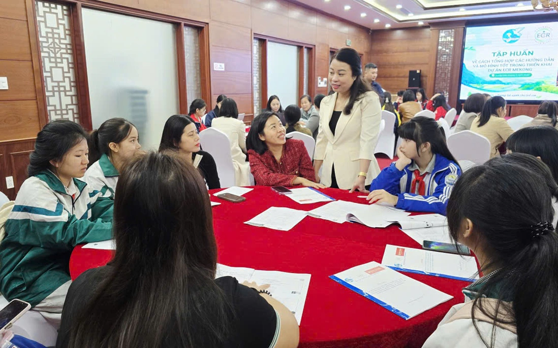 Hội LHPN Lạng Sơn tập huấn cho học sinh và hội viên phụ nữ về môi trường