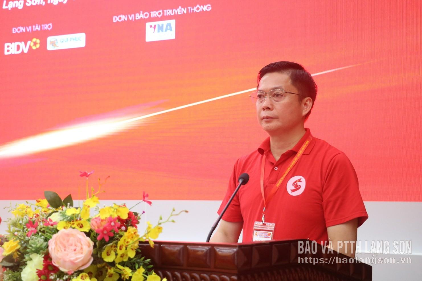 Đồng chí Phó Chủ tịch Thường trực UBND tỉnh phát biểu tại chương trình
