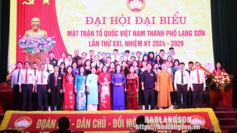 Đại hội đại biểu Mặt trận Tổ quốc thành phố Lạng Sơn, nhiệm kỳ 2024-2029