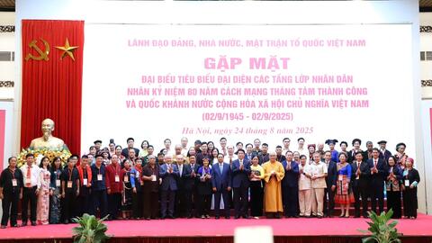 Lạng Sơn có 4 cá nhân tiêu biểu dự buổi gặp mặt của lãnh đạo Đảng, Nhà nước