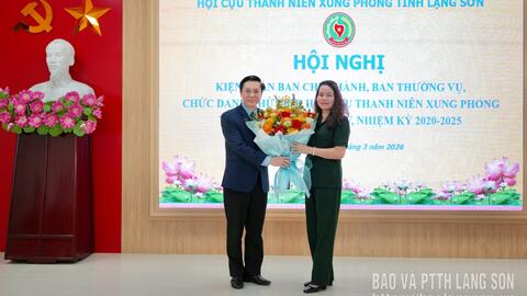 Kiện toàn chức danh Chủ tịch Hội Cựu thanh niên xung phong tỉnh