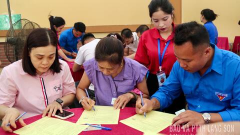 Trên 1.000 tình nguyện viên tham gia Ngày hội hiến máu tình nguyện khu vực Bắc Sơn