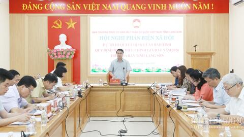Phản biện dự thảo Quyết định của UBND tỉnh quy định hệ số điều chỉnh giá đất năm 2026
