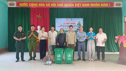 Hội Cựu chiến binh xã Quan Sơn hưởng ứng Ngày môi trường thế giới 05/6/2026