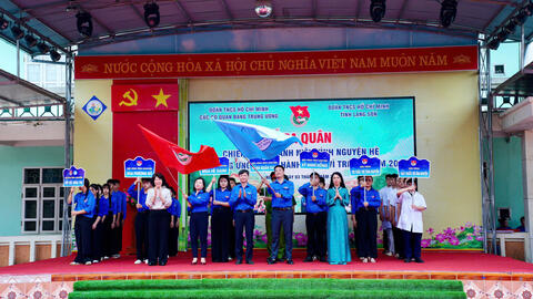 Ra quân Chiến dịch Thanh niên tình nguyện hè và hưởng ứng Tháng hành động vì trẻ em năm 2026