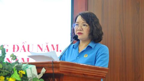 Liên đoàn Lao động tỉnh tổ chức Hội nghị sơ kết 6 tháng đầu năm và tập huấn nghiệp vụ công tác công đoàn năm 2026