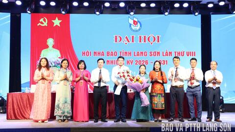 Đại hội Hội Nhà báo tỉnh Lạng Sơn lần thứ VIII