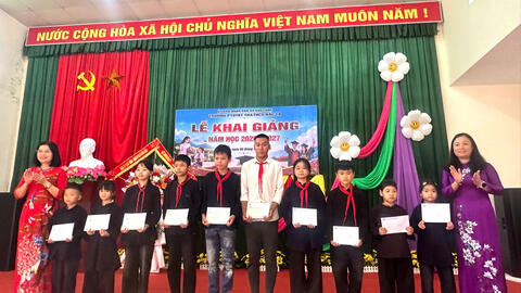 HỘI LHPN TỈNH DỰ LỄ KHAI GIẢNG NĂM HỌC 2026–2027 TẠI TRƯỜNG PTDTBT TH&THCS BẮC LA