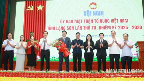 Đồng chí Vũ Hoàng Anh, Phó Bí thư Tỉnh ủy giữ chức Chủ tịch Ủy ban MTTQ Việt Nam tỉnh