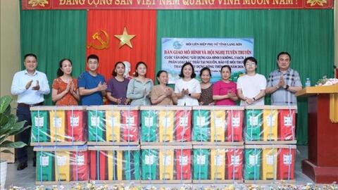 Nhân rộng mô hình gia đình "5 không, 3 sạch”