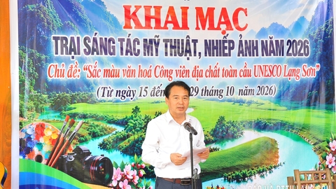 Khai mạc Trại sáng tác mỹ thuật, nhiếp ảnh năm 2026