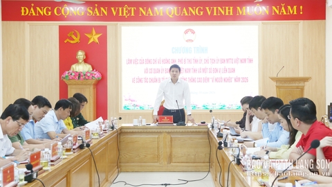 Chuẩn bị các hoạt động Tháng cao điểm “Vì người nghèo” chu đáo, hiệu quả, thiết thực