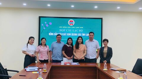 Hội Nông dân tỉnh tổ chức họp hoàn thiện quy chế, định hướng hoạt động Câu lạc bộ Nông dân sản xuất, kinh doanh giỏi tỉnh Lạng Sơn
