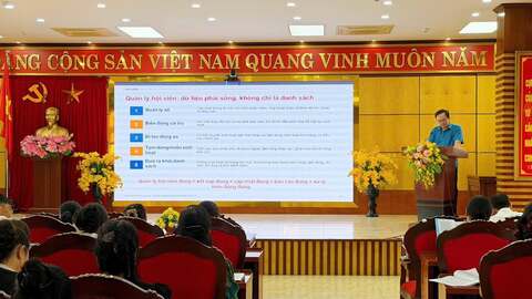 Hội Nông dân tỉnh Lạng Sơn tổ chức 11 hội nghị tập huấn, bồi dưỡng nghiệp vụ công tác Hội đợt 02 năm 2026