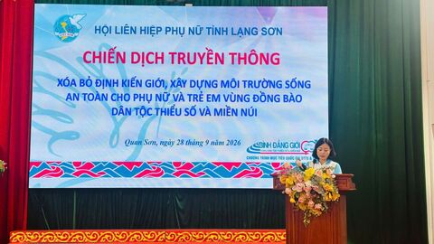 Hội LHPN tỉnh Lạng Sơn tổ chức chuỗi chiến dịch truyền thông và đối thoại chính sách cấp xã, cụm thôn, bản thực hiện Dự án 8 năm 2026