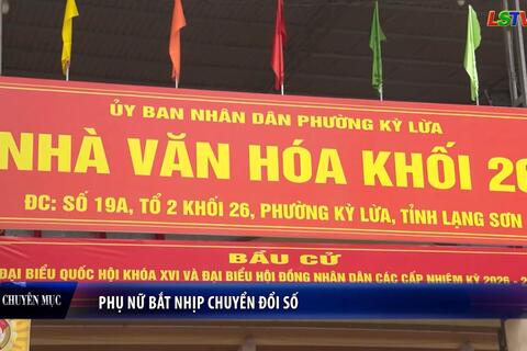 Phụ nữ bắt nhịp chuyển đổi số