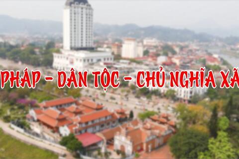 Đạo pháp - Dân tộc - Chủ nghĩa xã hội
