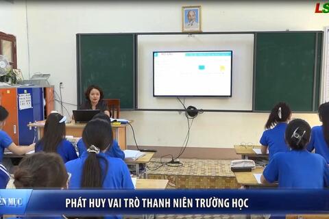 Phát huy vai trò thanh niên trường học