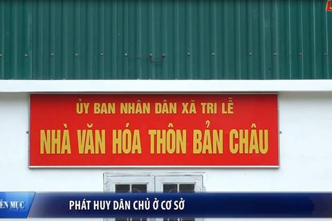 Phát huy dân chủ ở cơ sở