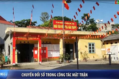 Chuyển đổi số trong công tác Mặt trận