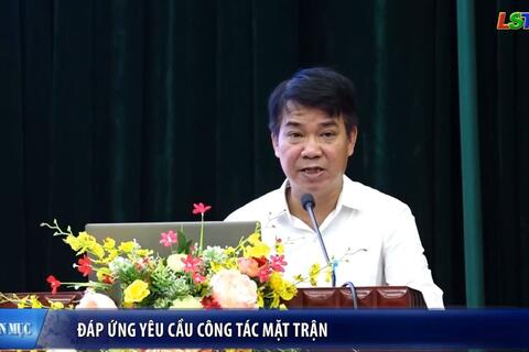 Đáp ứng yêu cầu công tác mặt trận