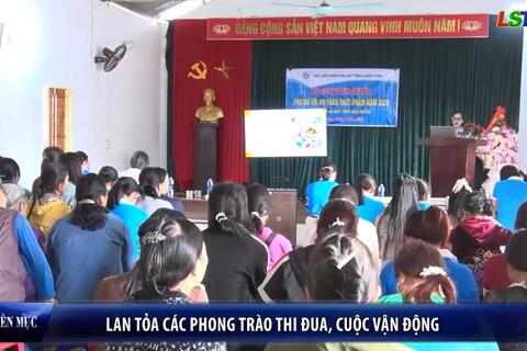 Phụ nữ Xứ Lạng - Lan tỏa các phong trào thi đua, cuộc vận động