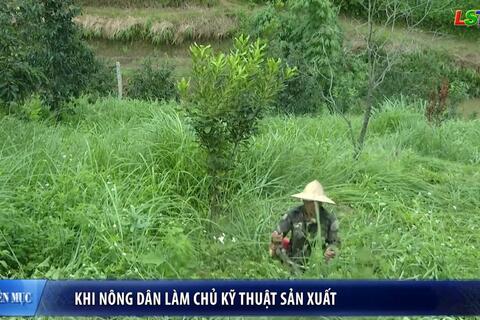 Nông dân Xứ Lạng - Làm chủ kỹ thuật sản xuất