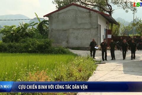 Cựu chiến binh với công tác dân vận