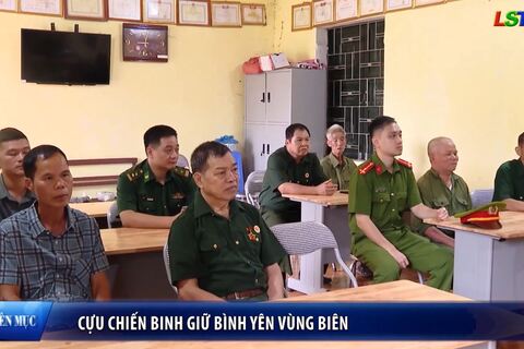 Cựu chiến binh giữ bình yên vùng biên