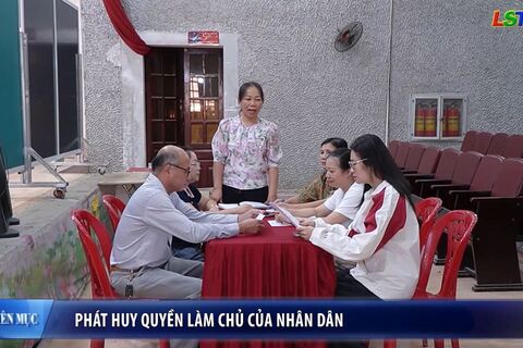 MTTQ Xứ Lạng - Phát huy quyền làm chủ của nhân dân