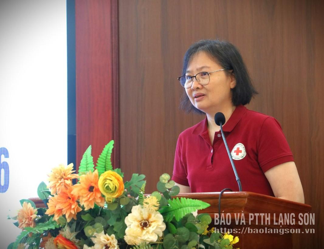 Đại diện Trung ương Hội CTĐ Việt Nam chia sẻ kinh nghiệm và hướng dẫn công tác tổ chức đại hội Hội CTĐ các cấp nhiệm kỳ 2026 – 2031