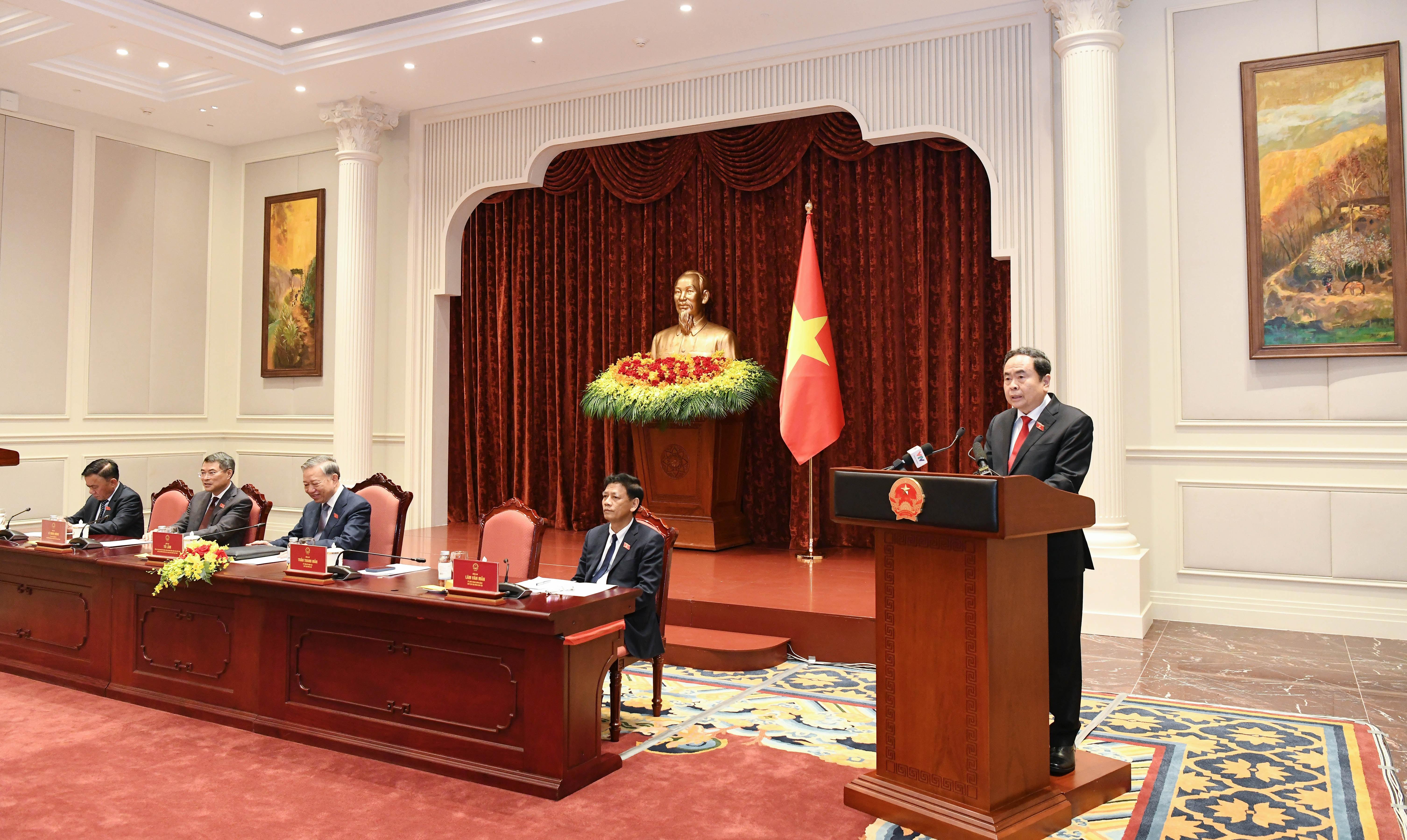 Tổng bí thư, Chủ tịch Nước Tô Lâm phát biểu. Ảnh: Lâm Hiển