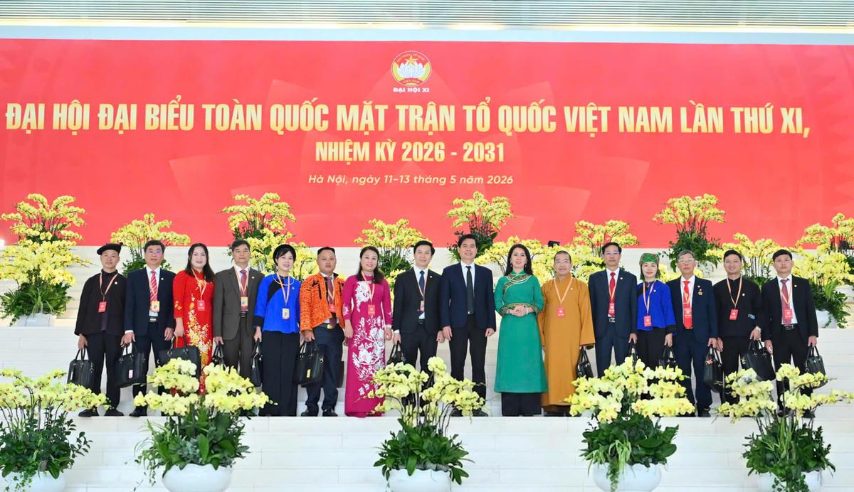 Đoàn đại biểu tỉnh Lạng Sơn tham dự Đại hội đại biểu toàn quốc MTTQ Việt Nam lần thứ XI, nhiệm kỳ 2026 – 2031