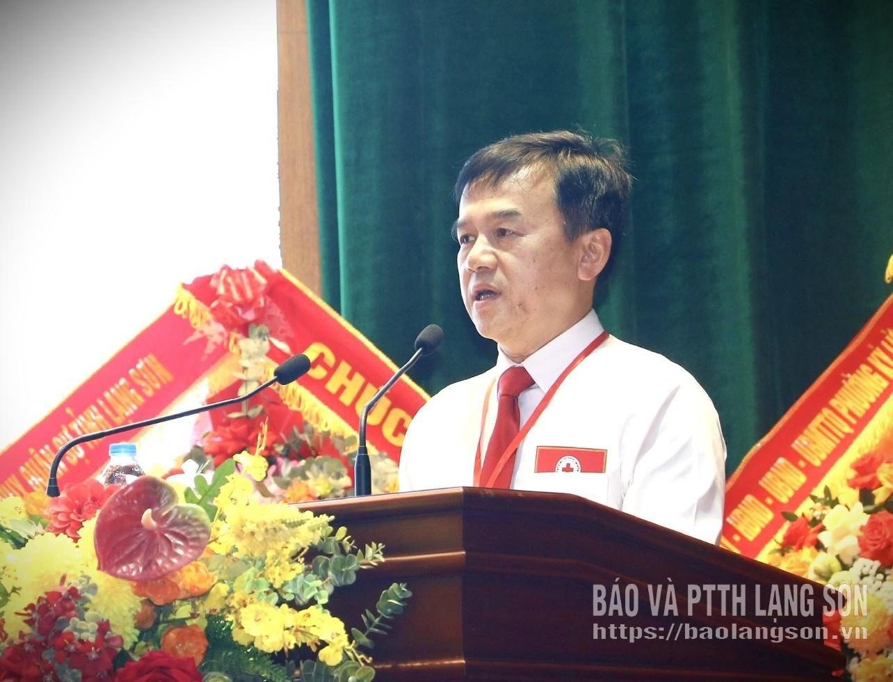 Lãnh đạo Sở Y tế tham luận tại đại hội